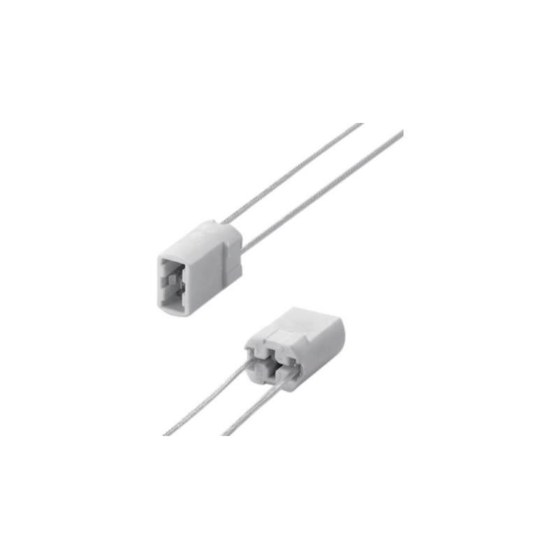 Portalampada G9 in Ceramica con Cavo