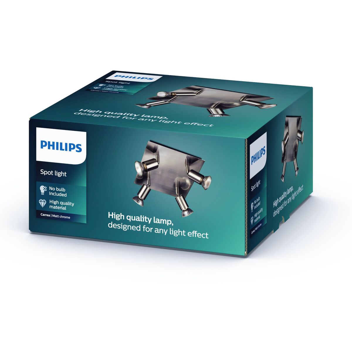 Philips - piastra carrea/nichel a spirale 4x50w 230v