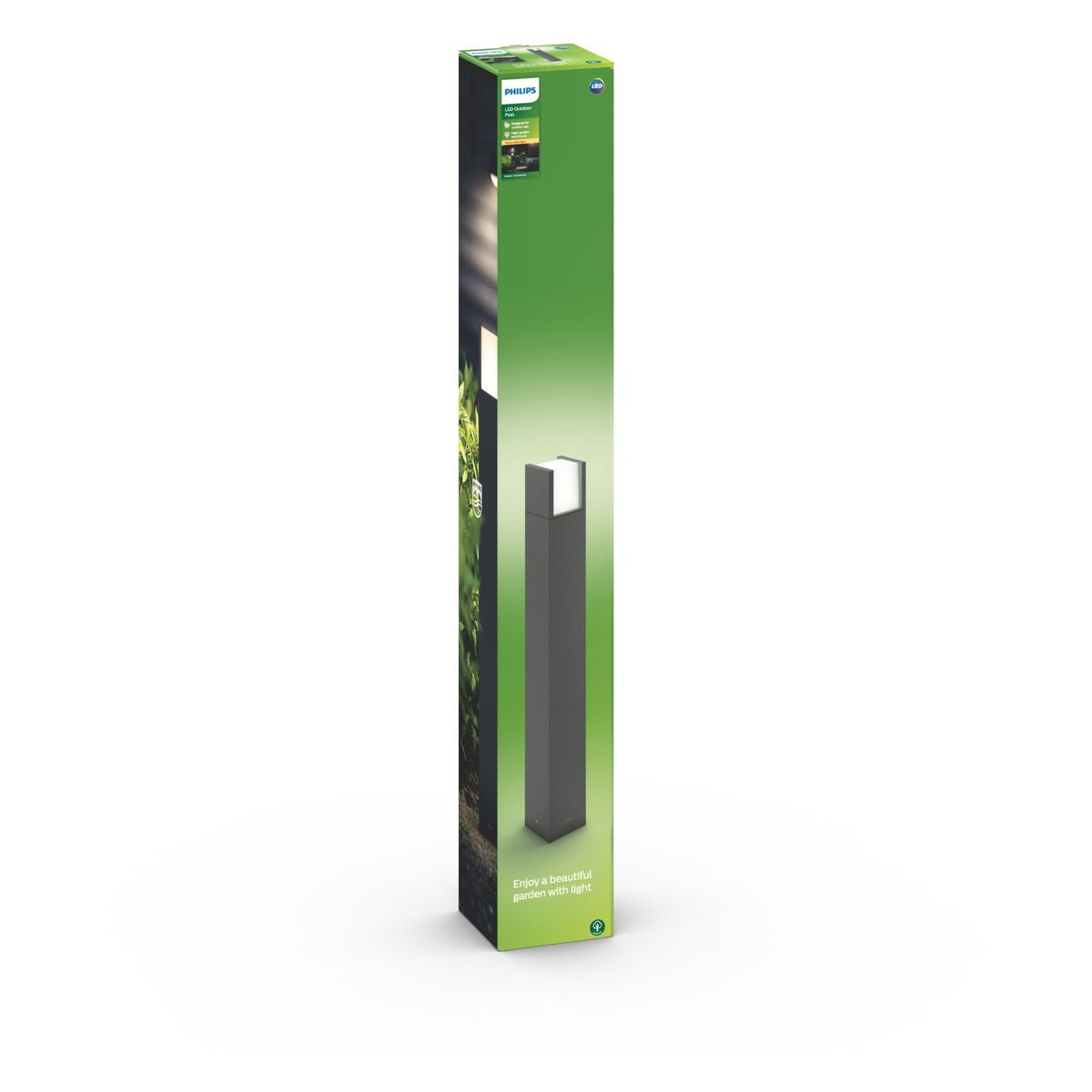 Philips - Arbor Post Antracite 1x6W 230V