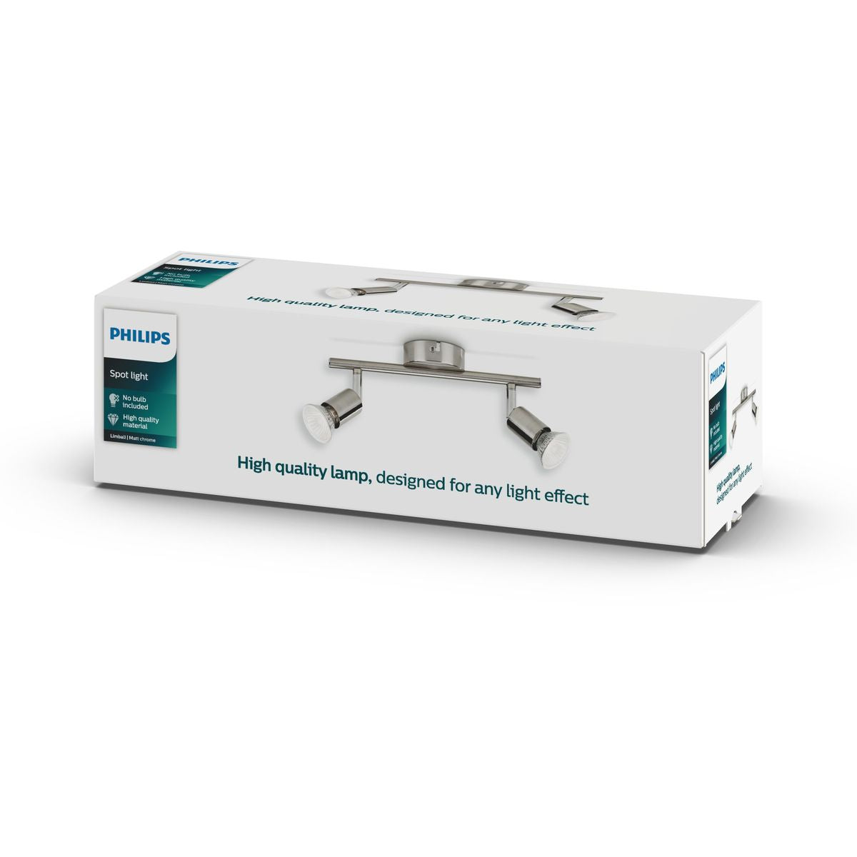 Philips - Limbali Bar/Tube Nickel 2X50W 230V