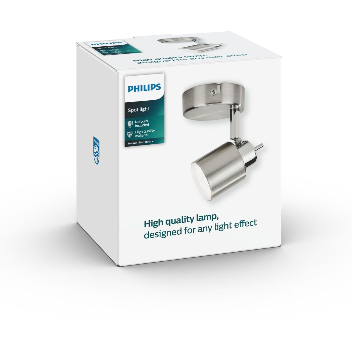 Philips - Meranti Single Spot Nickel 1x35W 230V