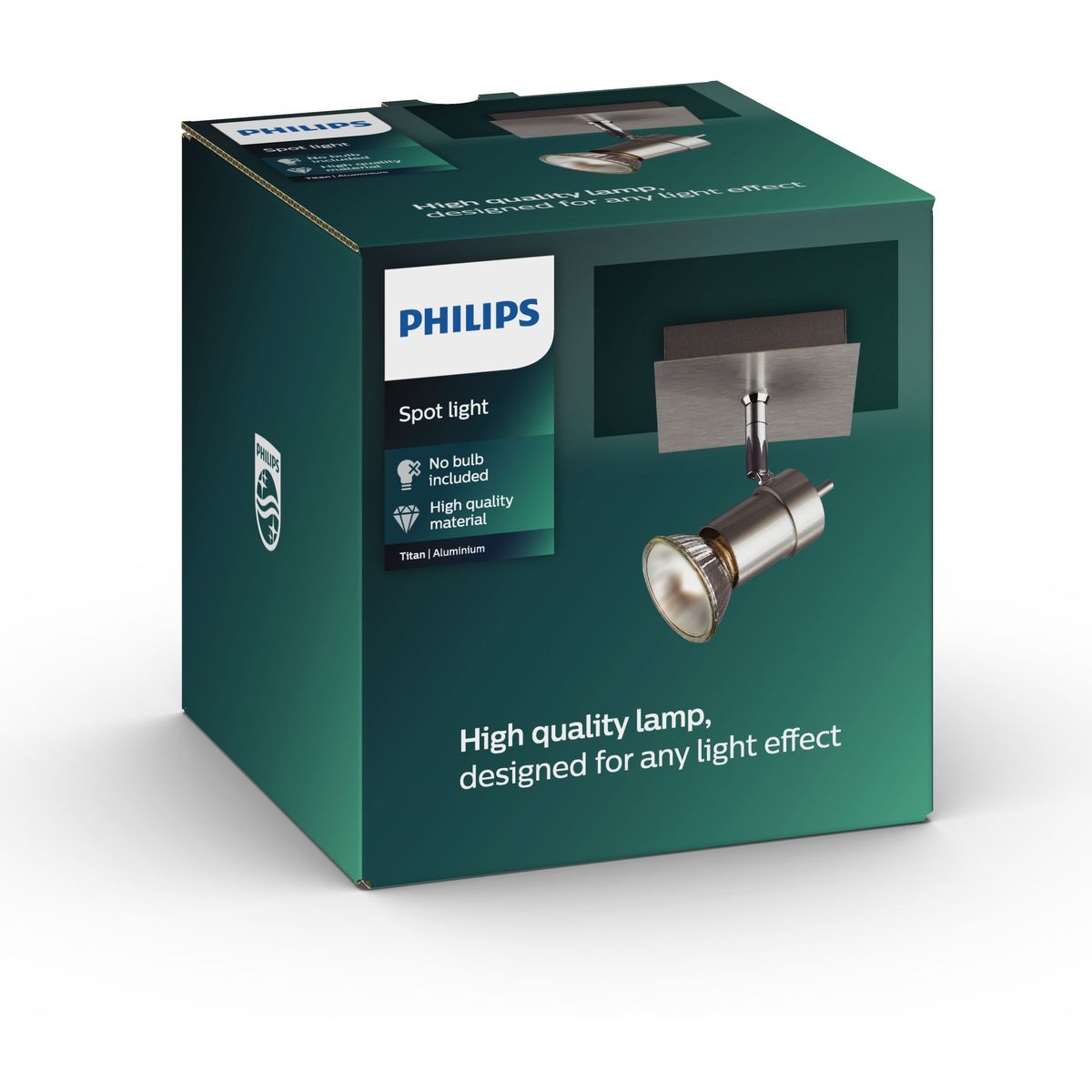 Philips - Titan single spot alluminio 1x50w 230v