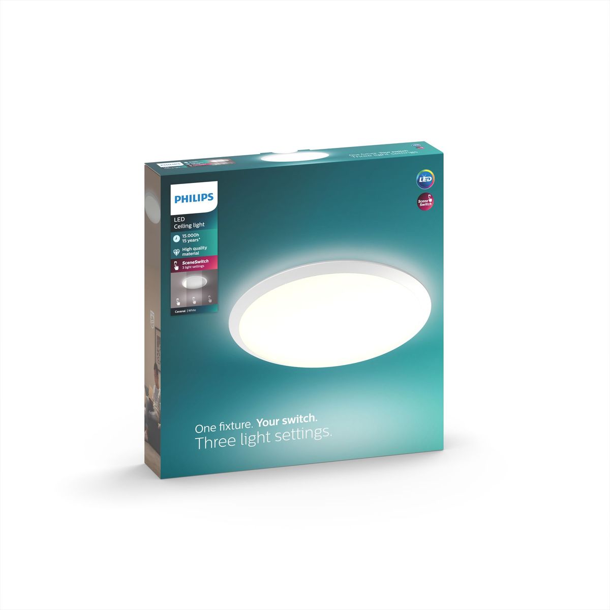 Philips - Cavavanal 40K Lampada soffitto bianca 18W 230