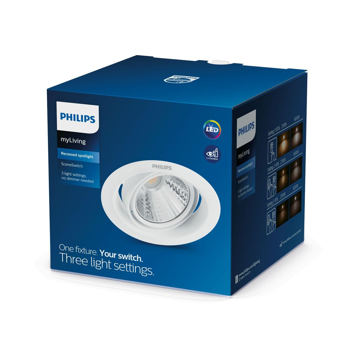 Philips - 59556Pomeron Dim 070 7W 27K EU RIEMEDED