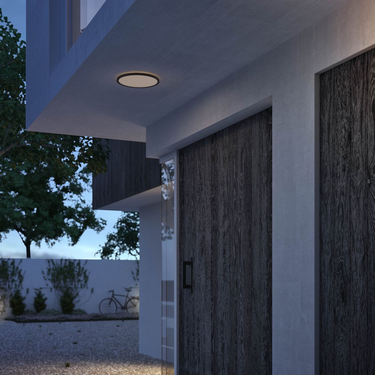 Philips - SUPERSLIM BECIING SSW 15W 27k Black IP54