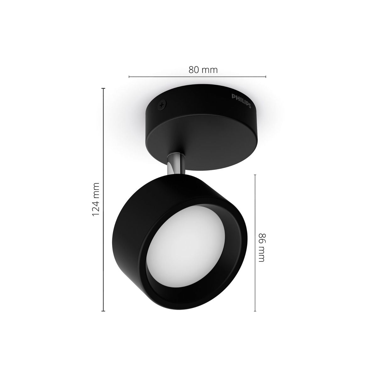 Philips - Bracia Spot BL 1x5.5W 27K HV