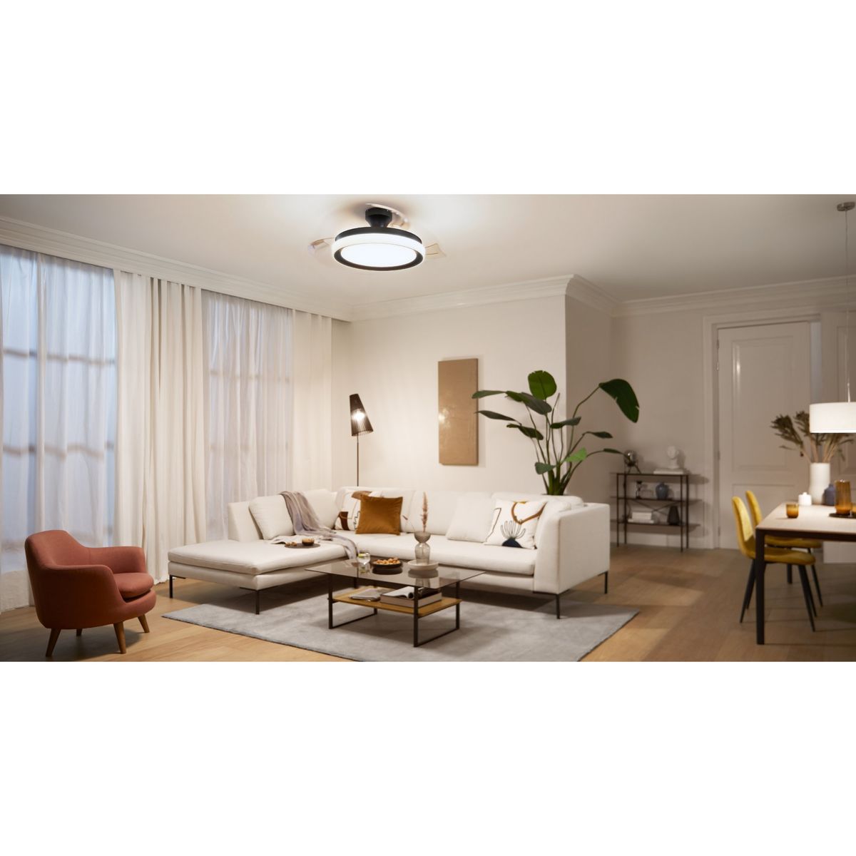 Philips - Bliss DC Fan Biding 28W+35W TW Black