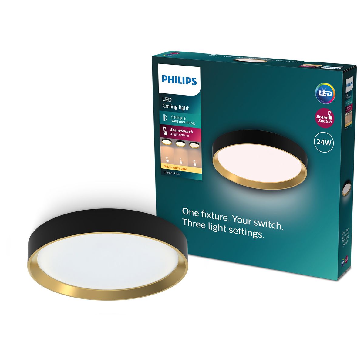Philips - Hanno soffitto ss rd 24w 27k b_g