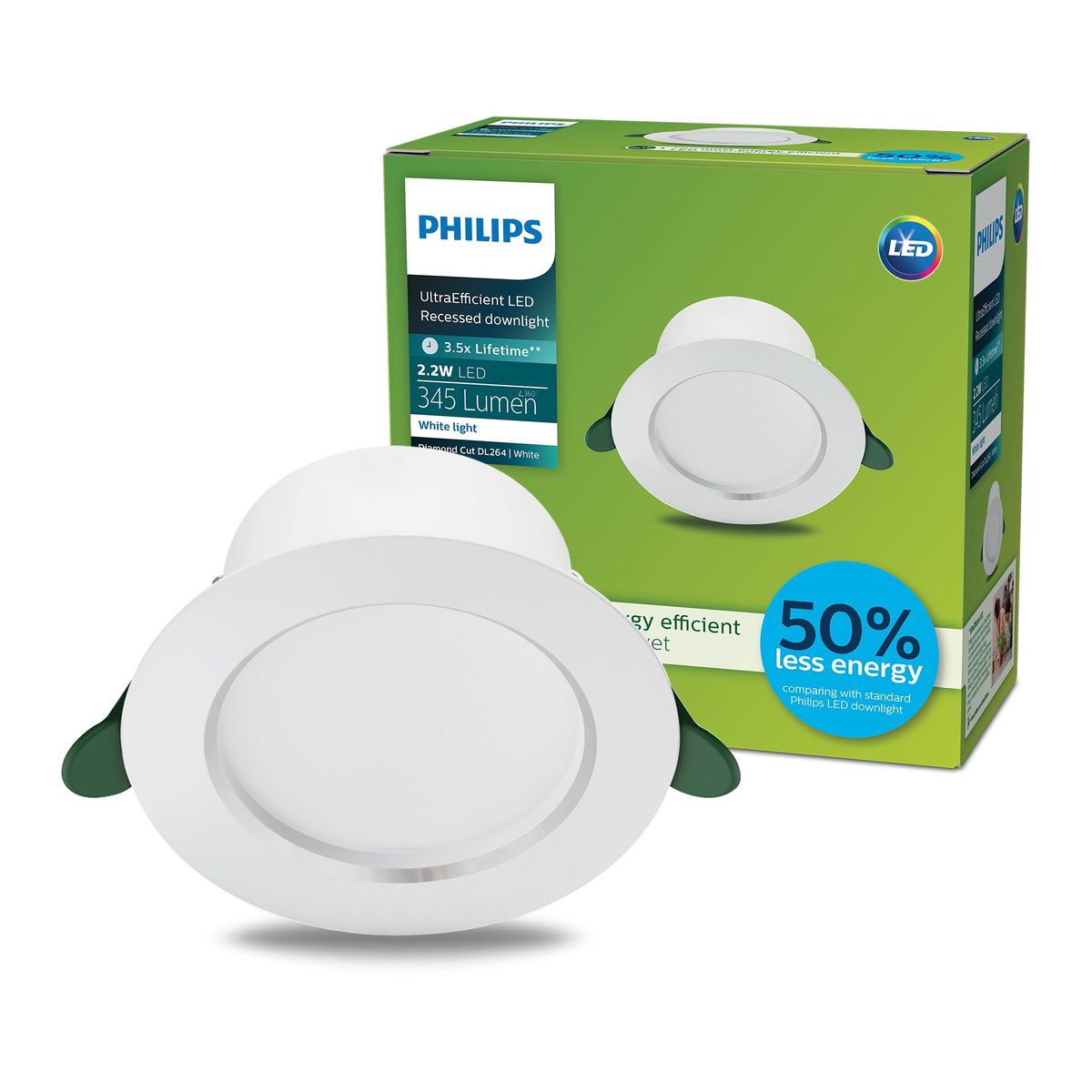 Philips - Diamond Cut Ultra Efficiente 90 30K
