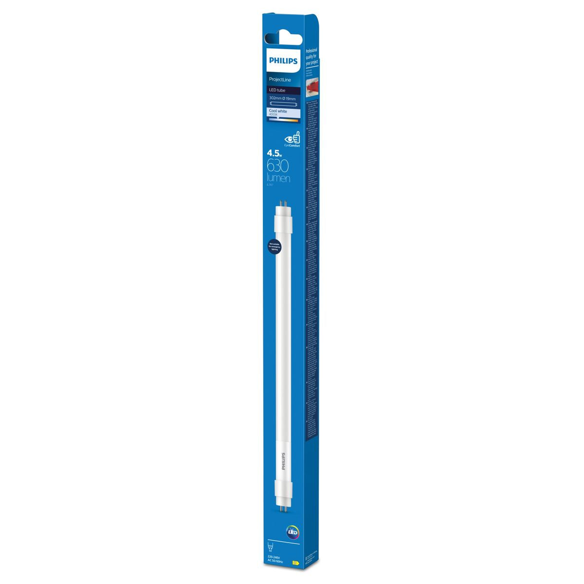 Philips - LED T5 Mini 4,5 W G5 CW 1CT/12