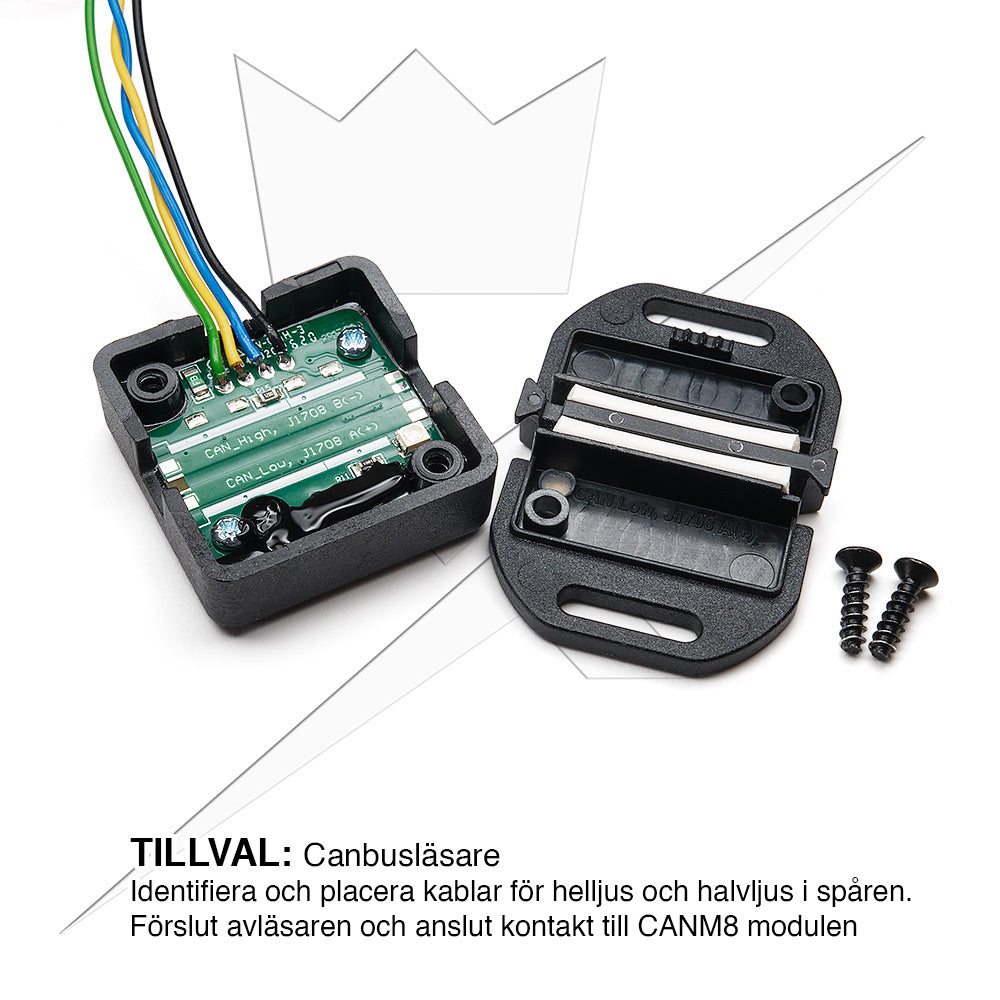 CANM8 – Controlla il segnale corrente per Extra light 12V
