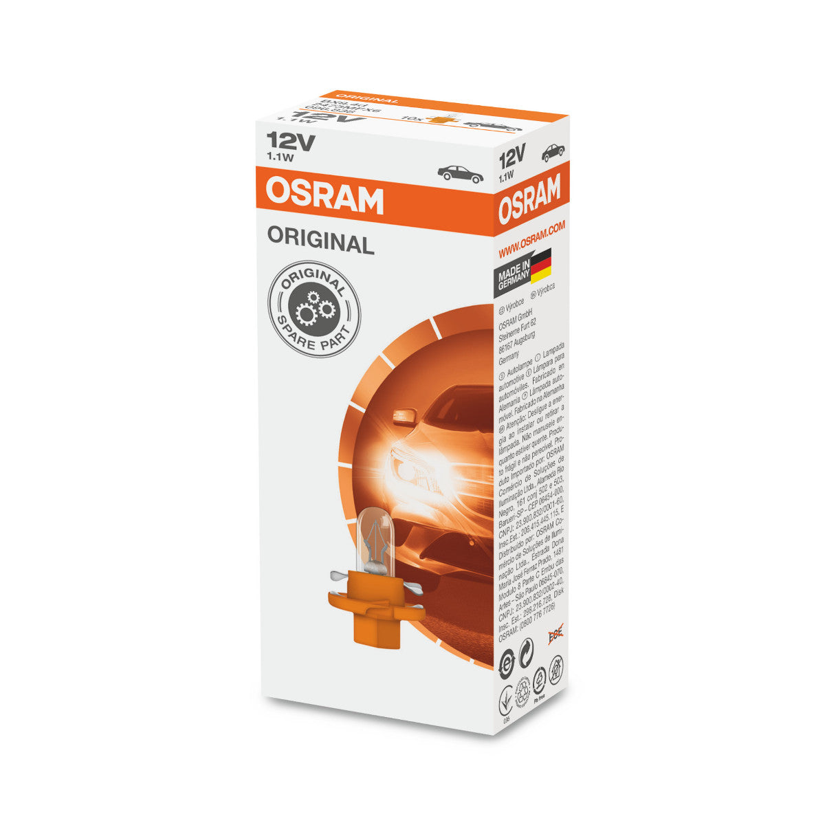 Osram Original - Base di plastica MF - 1 -1W - Lampada leggera extra
