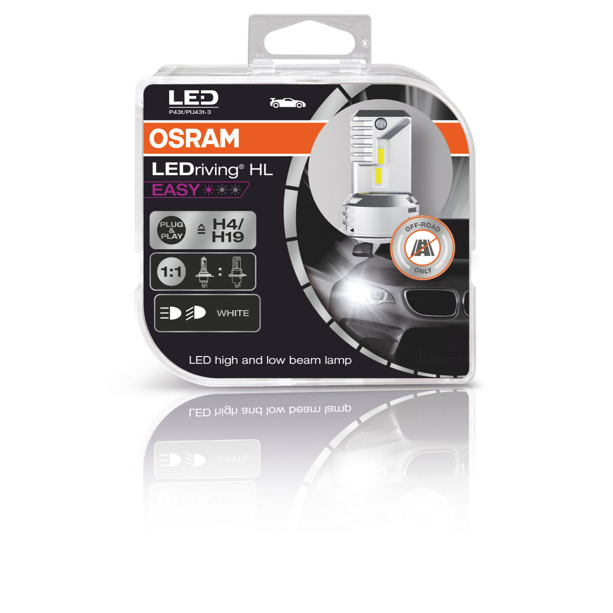 Osram Ledriving HL Easy H4-H19