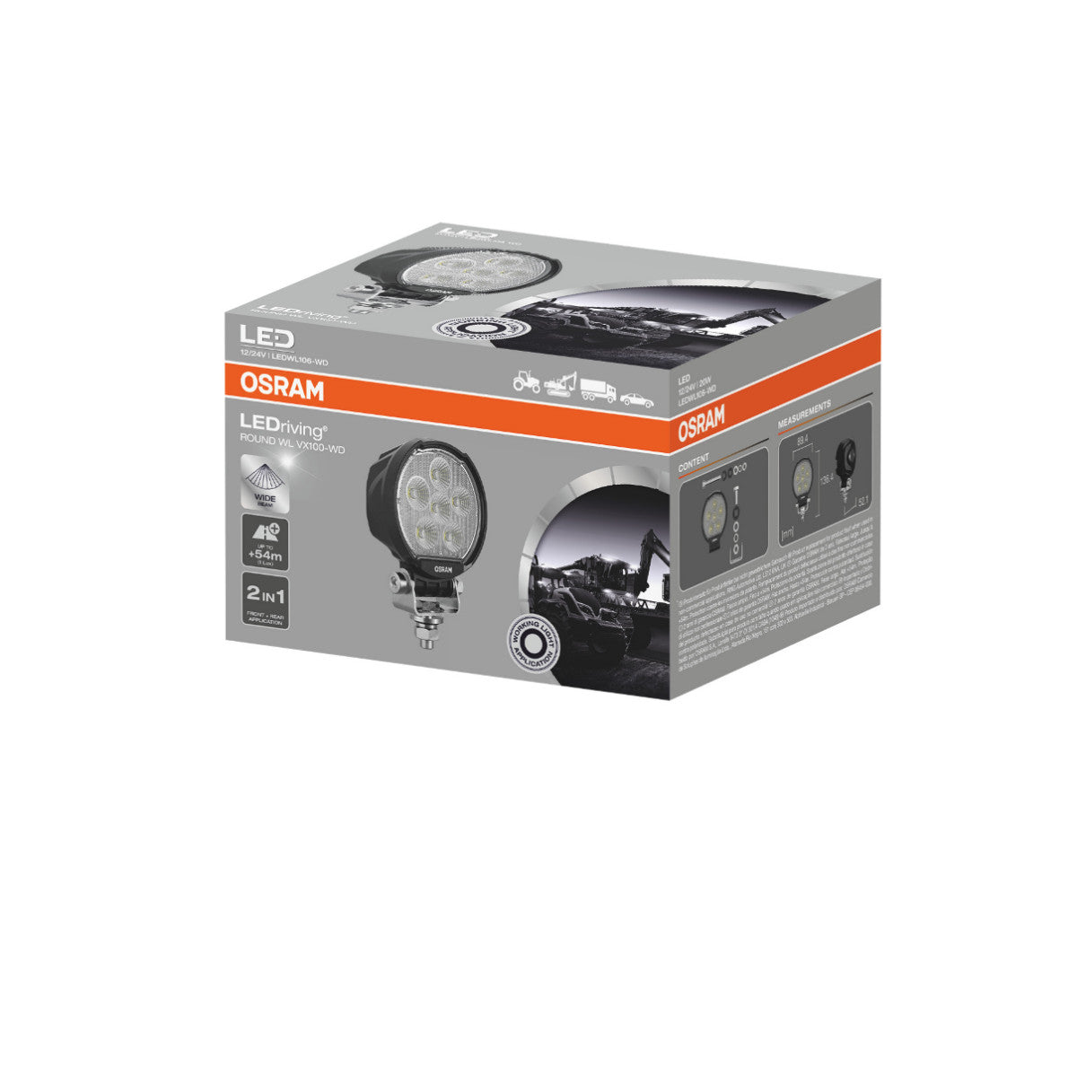 Osram Round WL VX100-WD