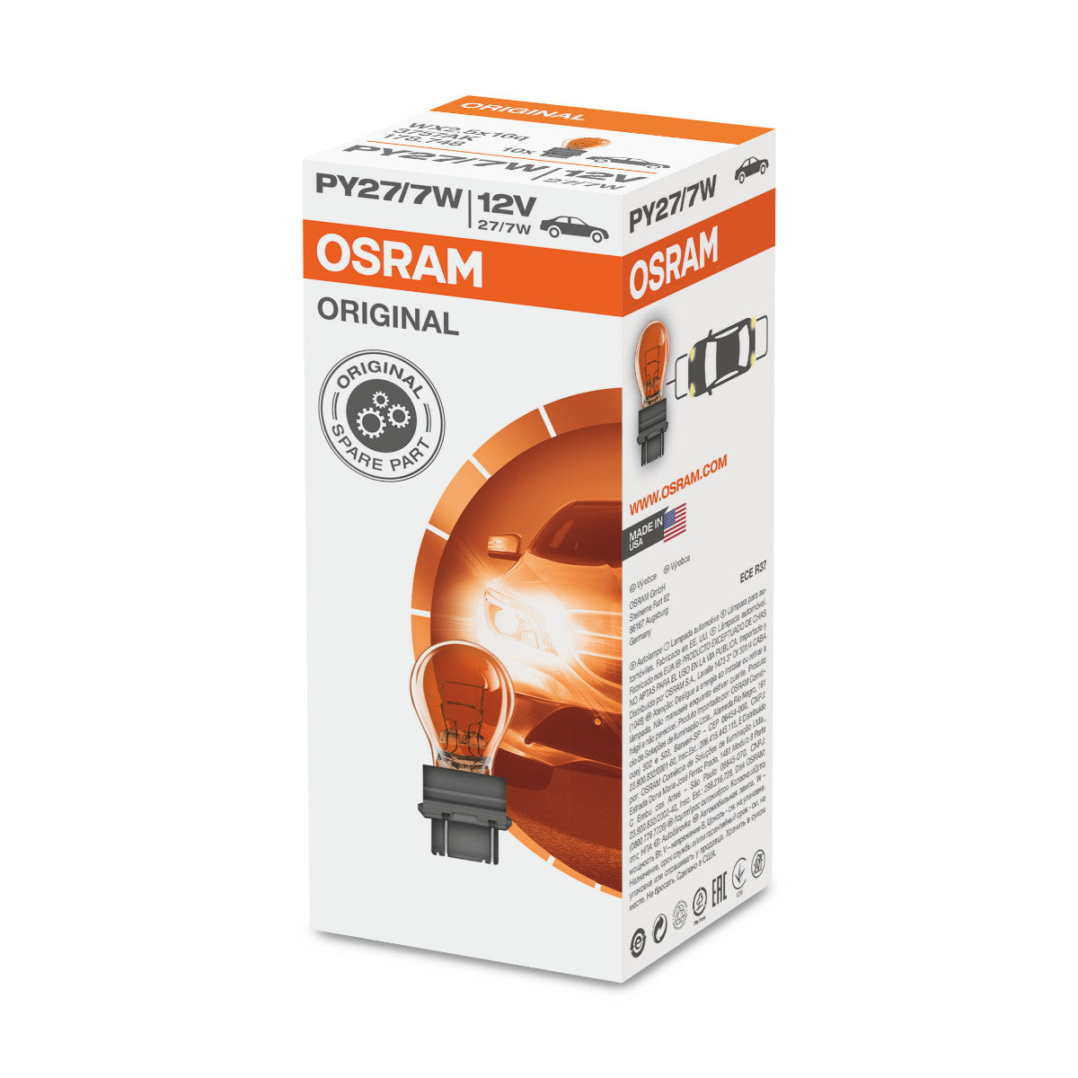 OSRAM S8 WEDGE BASE - PY27-7W Lampadina extra