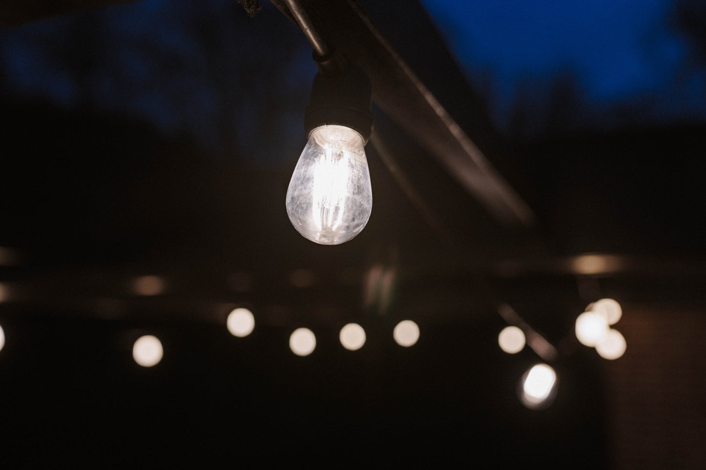 Catena luminosa di alta qualità per uso esterno