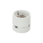 Lampade Socket E27 50mm Ceramics bianco