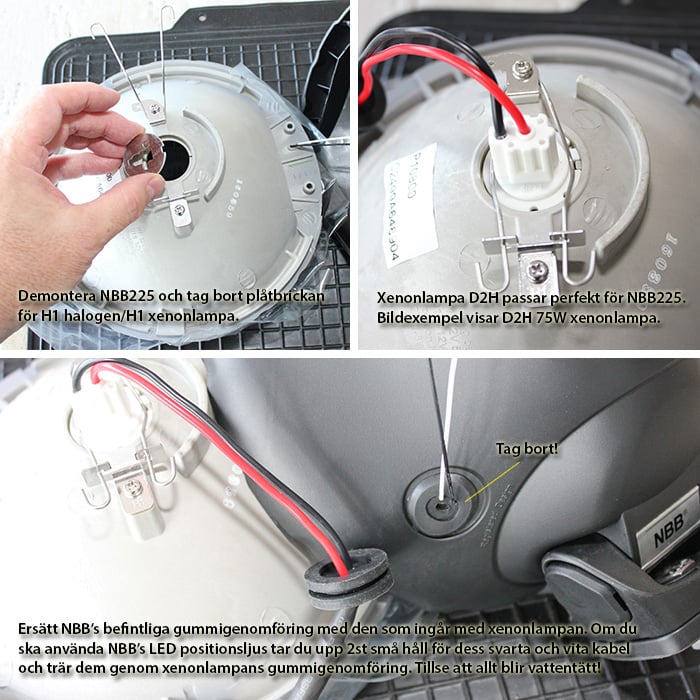 Lampada allo xeno D2H 50-70W Speedstart | Extra leggero