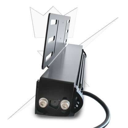 Staffa extra leggera per rampa LED X20 | Staffa ad incasso