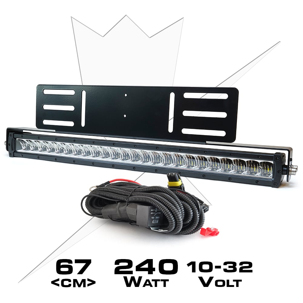 Ledramp Paket LUXTAR® X24 Black Edition - Infälld | 240W - bild 3