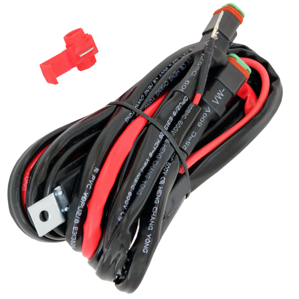 Set cavi relè 3 pz. Extra leggero 12V|DT 60A