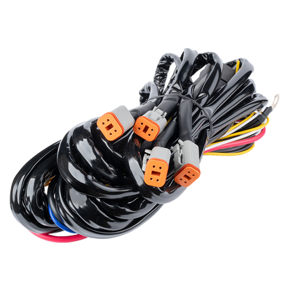 Set cavi relè Luxtar Relè DT-4 X4 12V 80A