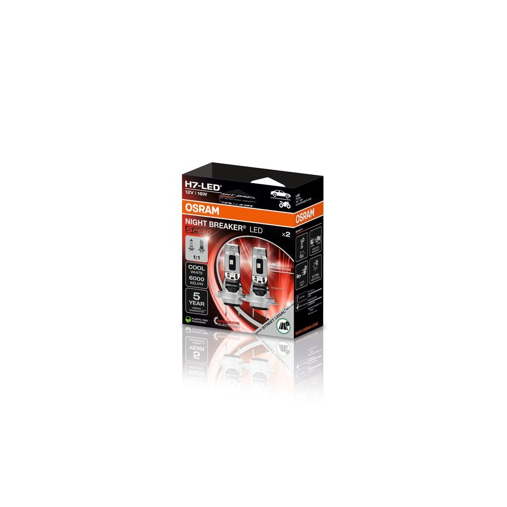 NIGHT BREAKER LED SPEED H7 450% | Street Legal - bild 5