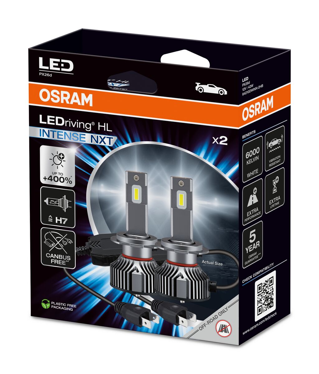 OSRAM LEDriving HL INTENSE NXT H7 | Canbus - bild 2