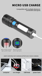 Flashlight LED - Ultraflash XHP & COB