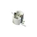 Lampade Socket G12 4A 750V Bianco in ceramica