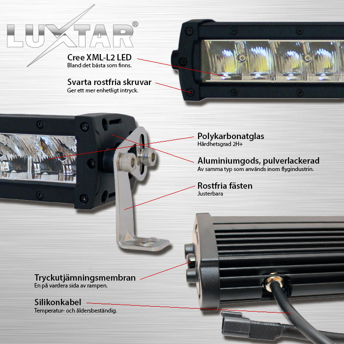 LUXTAR® Ledramp X10 | Spot <31cm> - bild 4