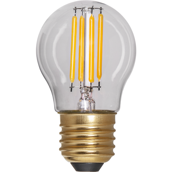 Trading a stella - lampada a led E27 G45 Glow morbido - 4.0W - 2100K - Dimmabile