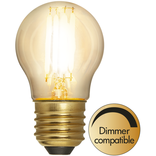 Trading a stella - lampada a led E27 G45 Glow morbido - 4.0W - 2100K - Dimmabile