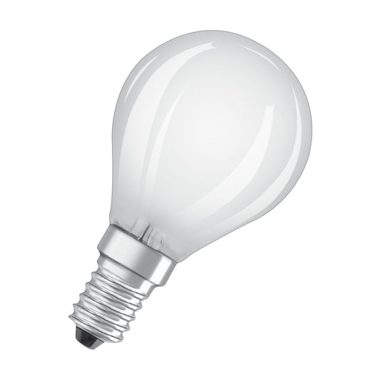 OSRAM LED-LAMPA RUND MATT (15) E27 VARMVIT