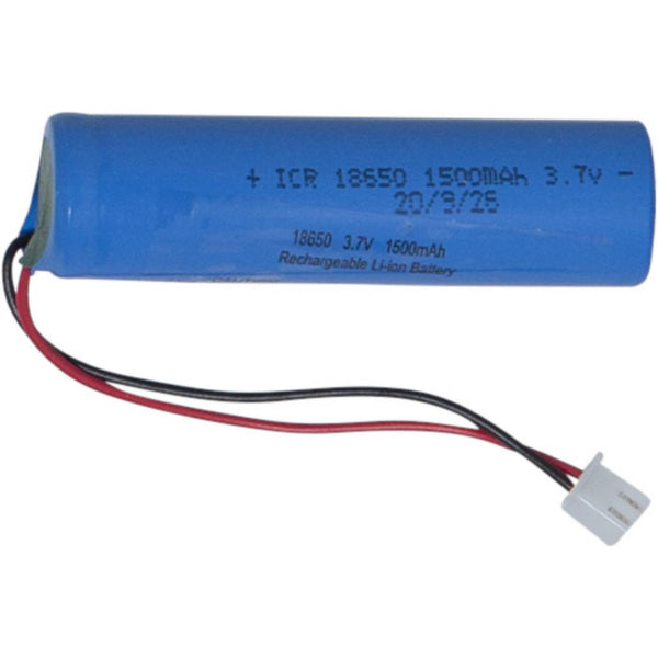 Star Trading - illuminazione a celle solari - Batteria 18650 3.7V 1500Mah Li -ion JST -Ph 2mm Plug - Blue - 6,7 cm