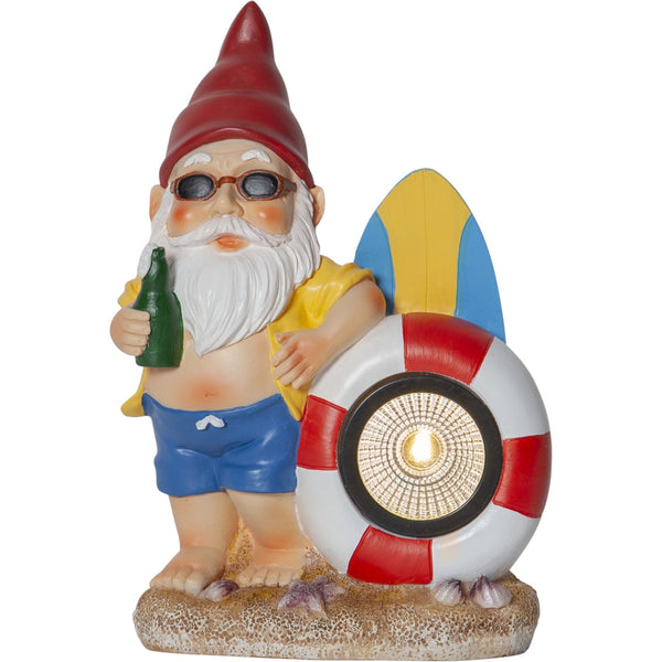 Star Trading - illuminazione a cellule solari - Decorazione di celle solari Gnomy - Multi - 23 cm