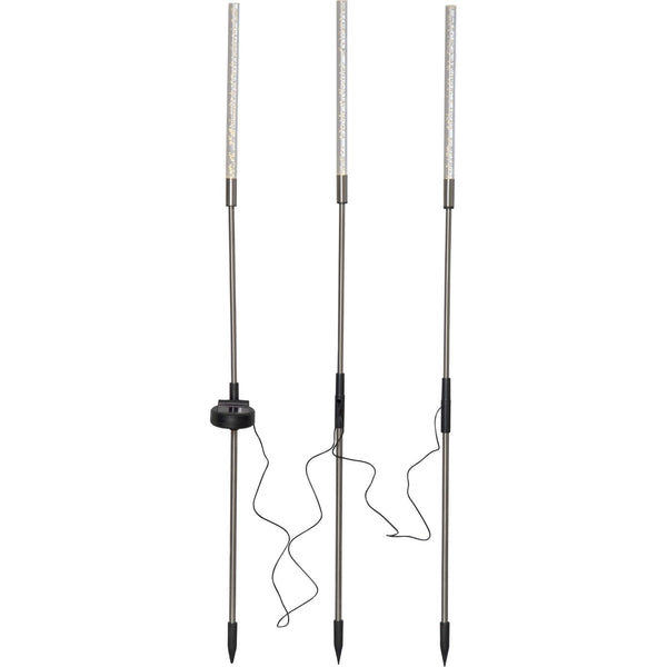 STAR TRADING - LIGHTINAZIONE DELLA CELLA SOLARI - DECORAZIONE DI CELLA SOLAR BLUBBLY 3 -PIN - trasparente - 83 cm