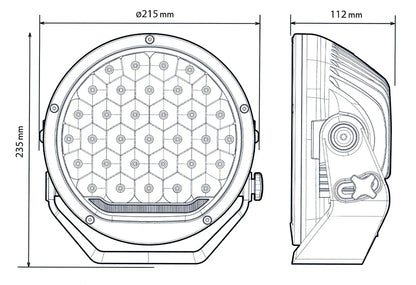 LED NBB | NBB Alpha 225 LED extra leggero | PRO