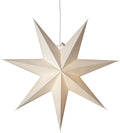 Star Trading - Christmas Star - Paper Star Plain - White - 45cm