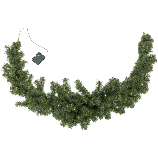 Star Trading - Girland Ottawa - 30cm - Green