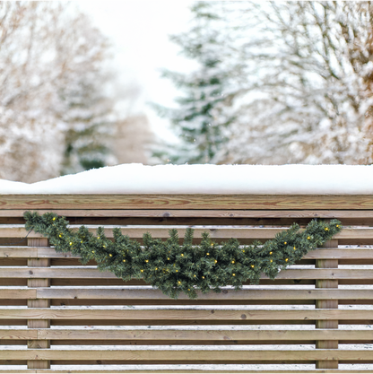 Star Trading - Girland Ottawa - 30cm - Green