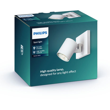 Philips - Runner Single Spot White 1x50W 230V
