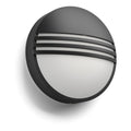 Philips - Yarrow Wall Lantern Black 1x6W 230V
