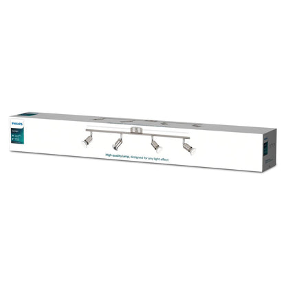 Philips - Limbali Bar/Tube Nickel 4x50W 230V