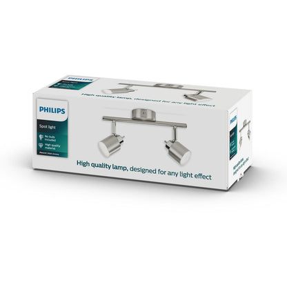 Philips - Meranti Bar/Tube Nickel 2x35W 230V
