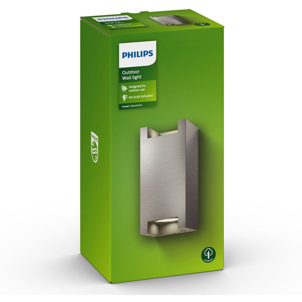 Philips - alluminio per lanterna a parete da cazzone 2x5w 230v