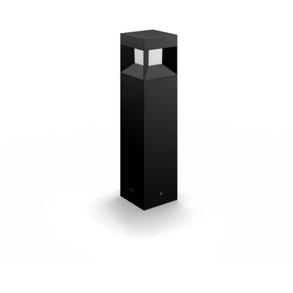 Philips - Parterre Piedistale Nero 1x8W 230V