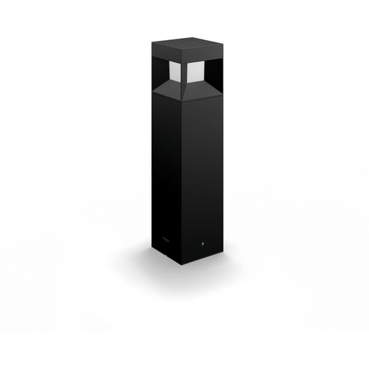 Philips - Parterre Piedistale Nero 1x8W 230V