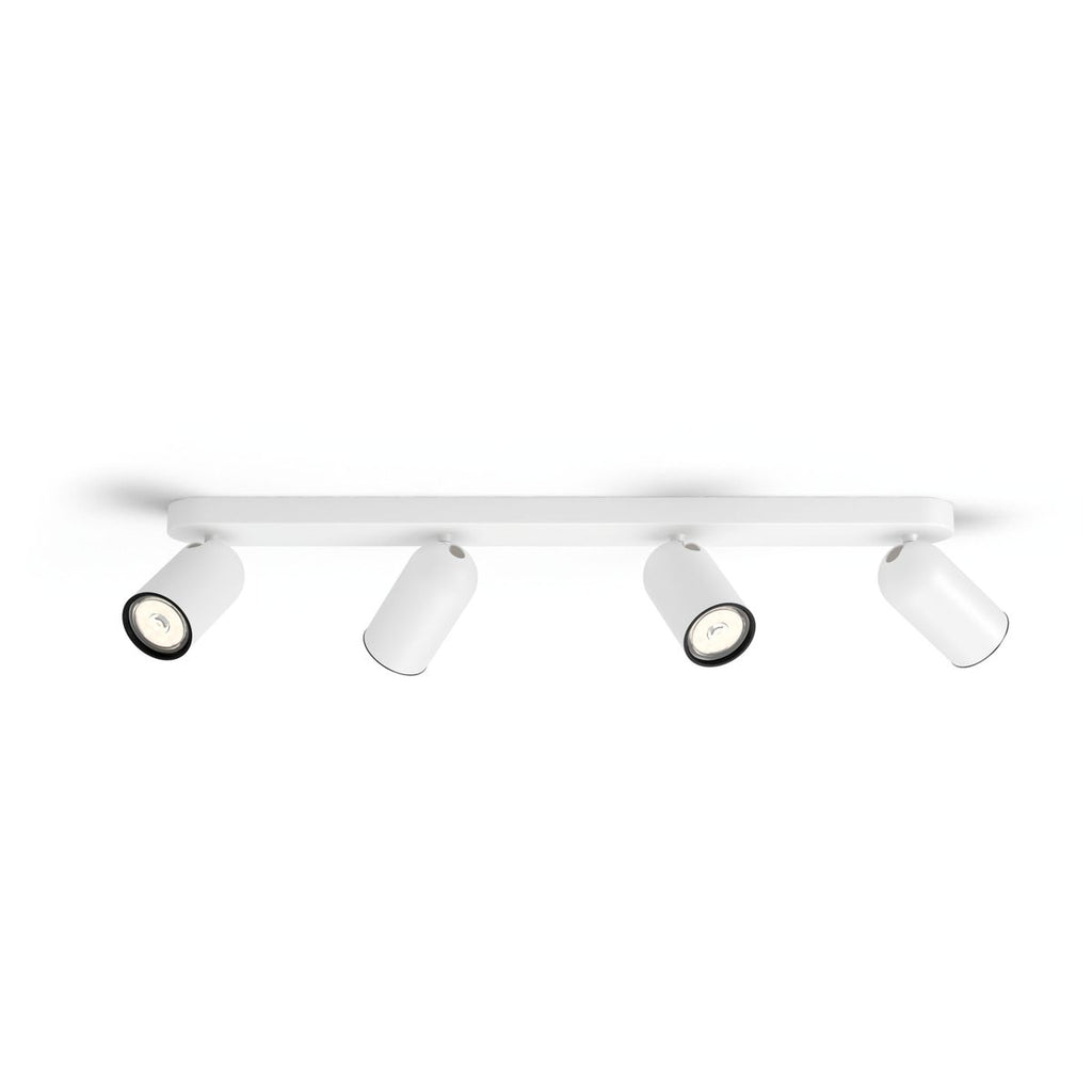 Philips - Pongee Bar/Tube White 4XNW 230V