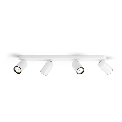 Philips - Pongee Bar/Tube White 4XNW 230V